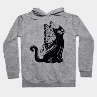 Black cat Hoodie